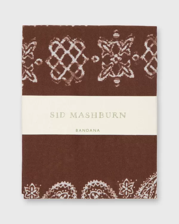 Clearance Sid Mashburn Bandana Brown Paisley