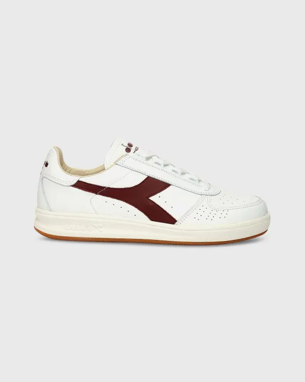 Cheap Diadora B.Elite H Italia Sport Sneaker White/Port