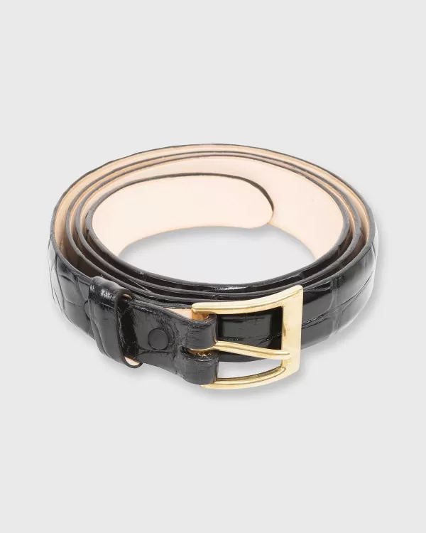 Best Sale Mashburn 1" Belt Black Alligator