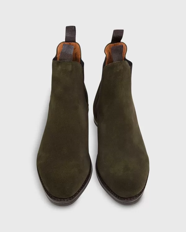 Best Sale Sid Mashburn Chelsea Boot Loden Suede