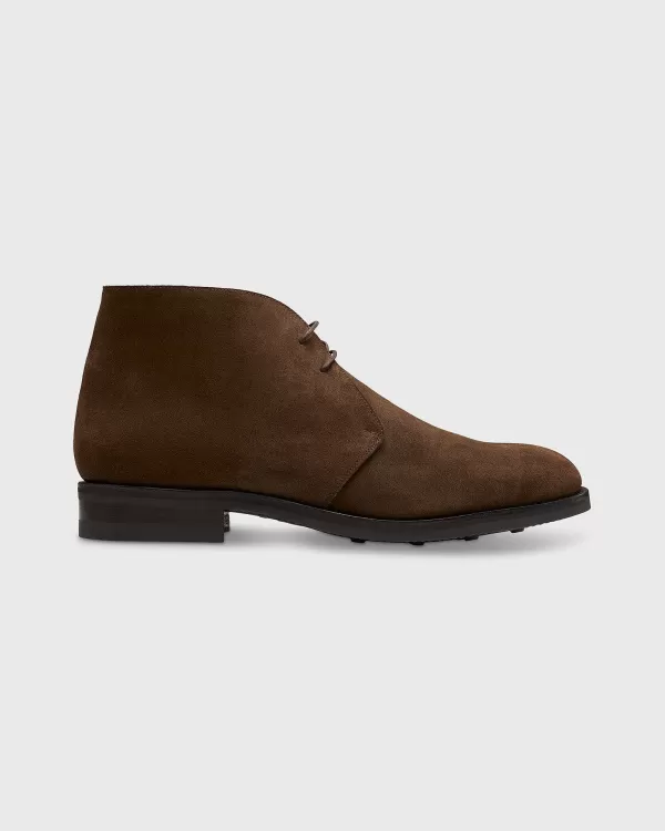 Outlet Sid Mashburn Chukka Boot Chocolate Suede