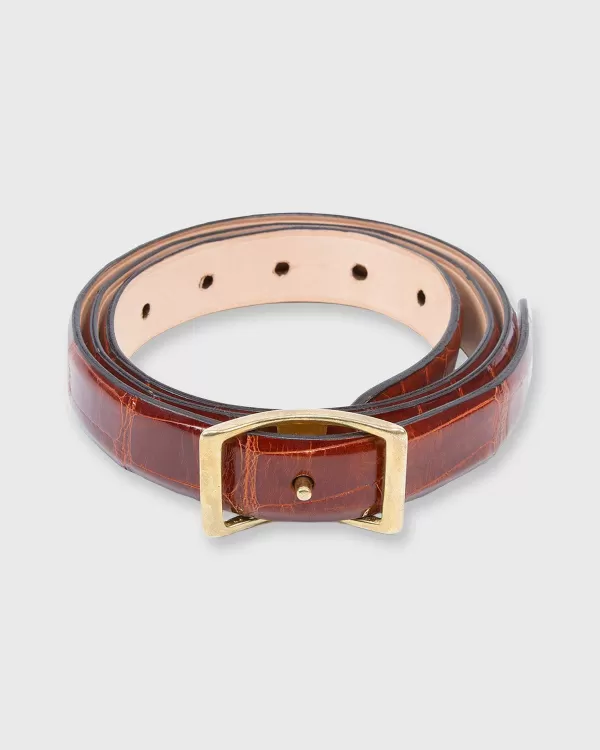 Best Mashburn 1" Conroy Belt Cognac Alligator