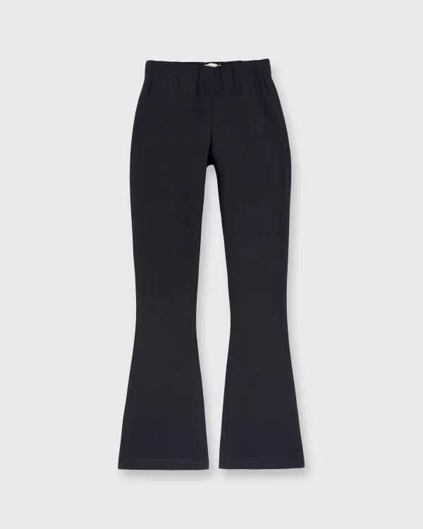 Flash Sale Ann Mashburn Faye Flare Cropped Pant Navy Ponte Knit