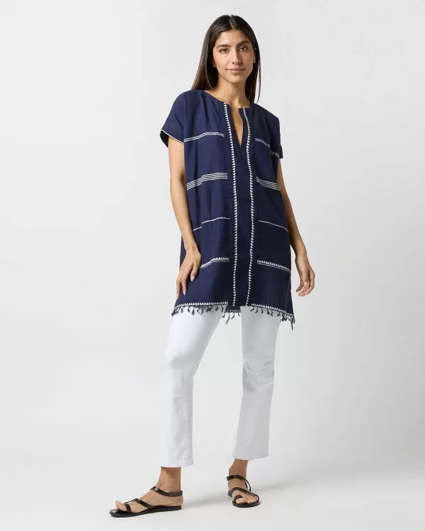 Best lemlem Nunu Tunic Dress Navy