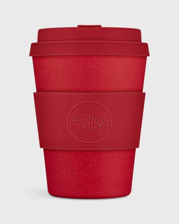 Online Ecoffee 12 Oz. Reusable Coffee Cup Red Dawn