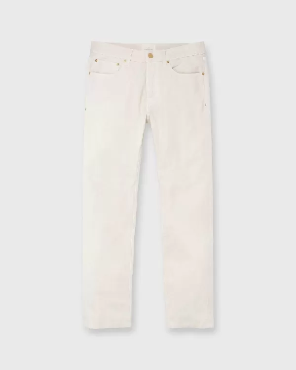 Best Sale Sid Mashburn Slim Straight 5-Pocket Pant Stone Bedford Cord