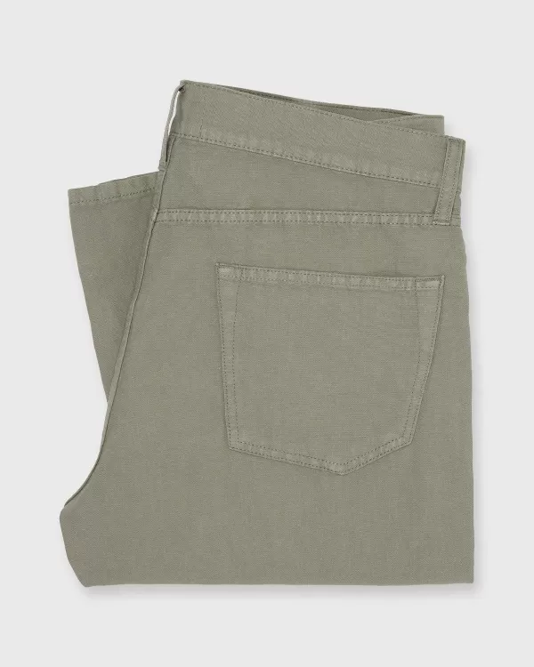 Cheap Sid Mashburn Slim Straight 5-Pocket Pant Sage Canapa Canvas