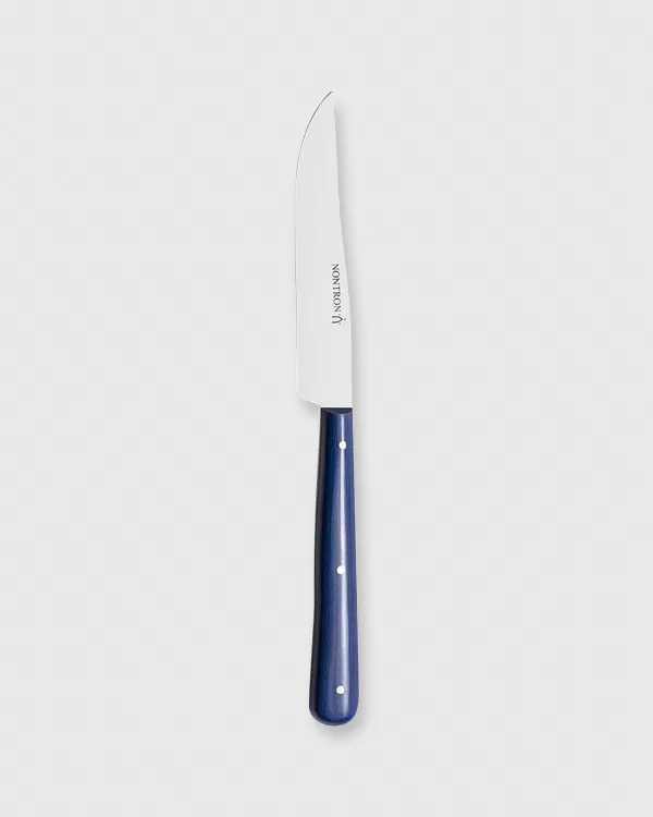 Store Nontron Steak Knives (Set Of 6) Blue Compressed Fabric